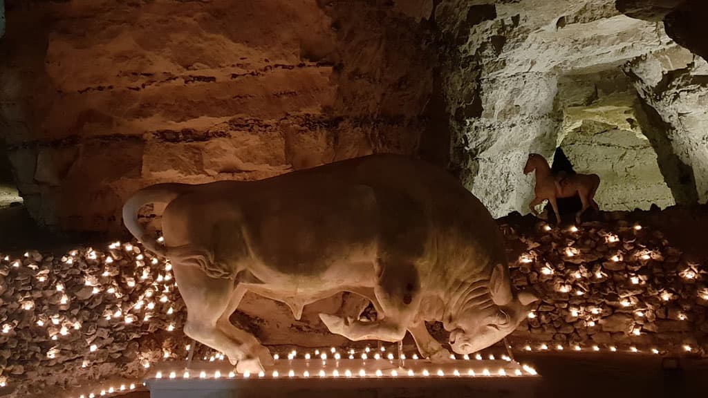 Thingbaek limestone mine I Museum