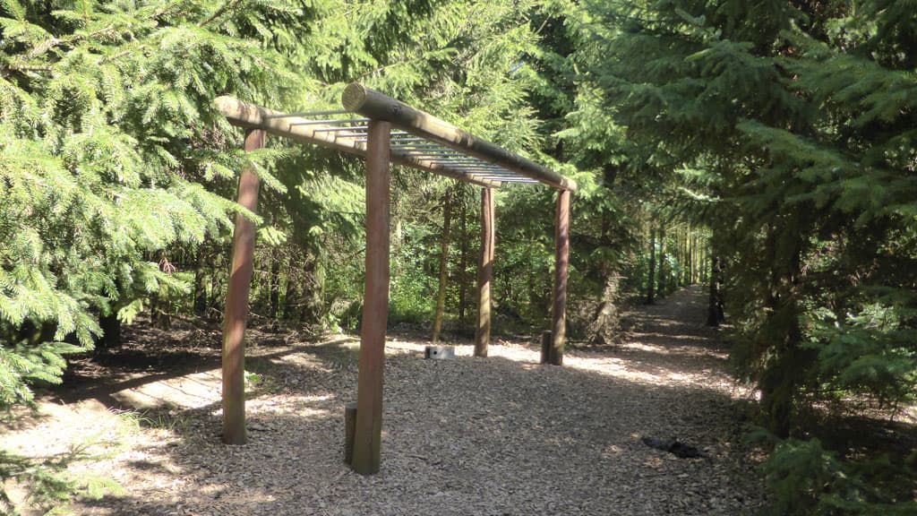 Shelters auf dem Katbakken in Øster Hornum 