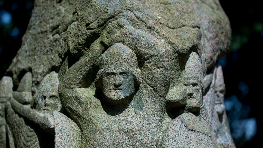 Magnusstein im Skibelund Krat