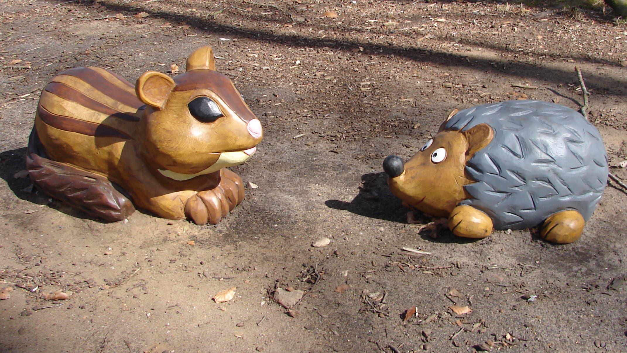 Troldeparken in Vejen and "The singing stones"