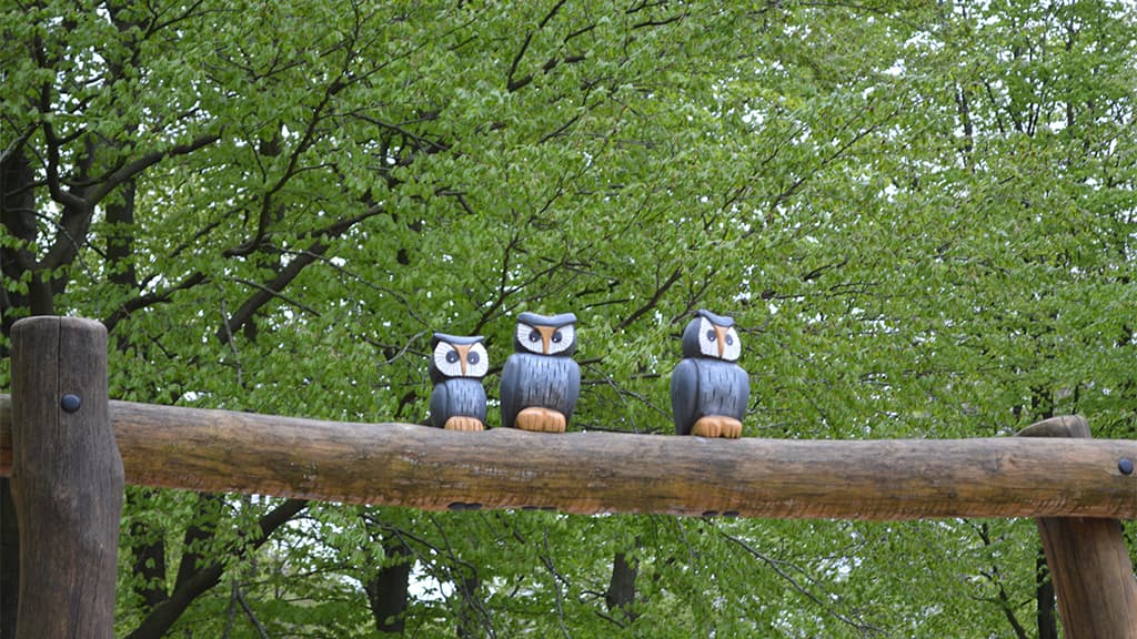 Troldeparken in Vejen and "The singing stones"