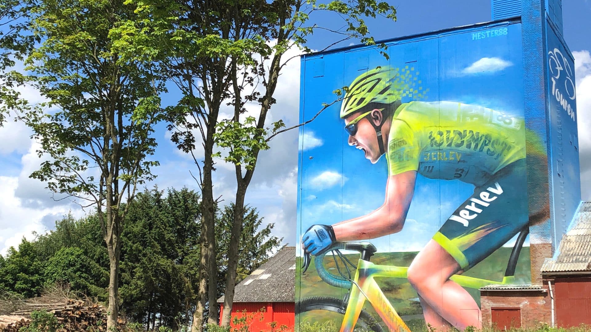 Tour de France Silo in Jerlev