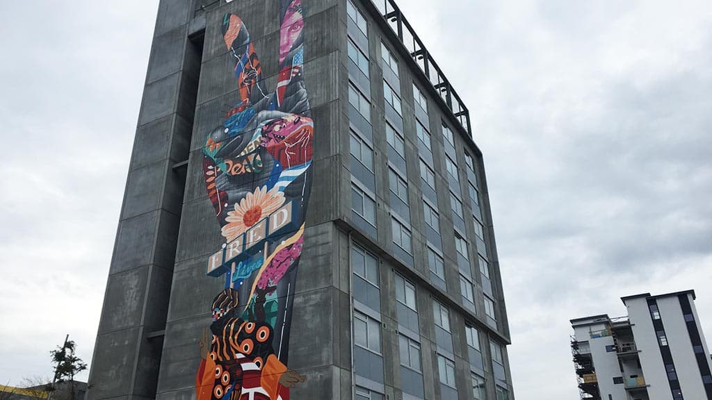 Street art - Tristan Eaton - Alexander Foss Gade 16