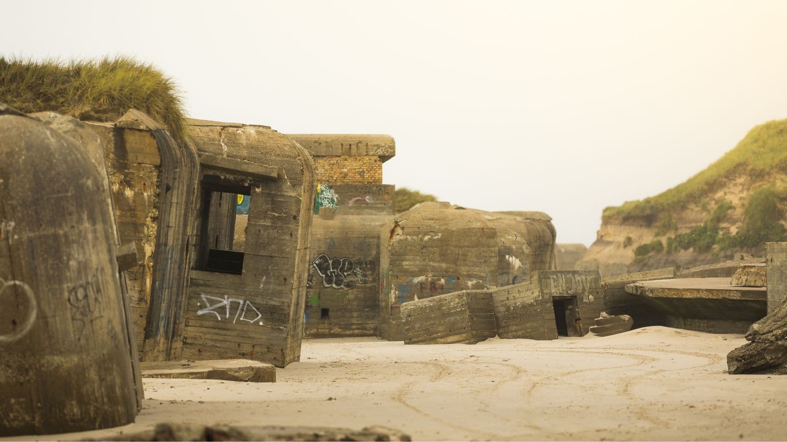 Die Bunker in Løkken und Umgebung