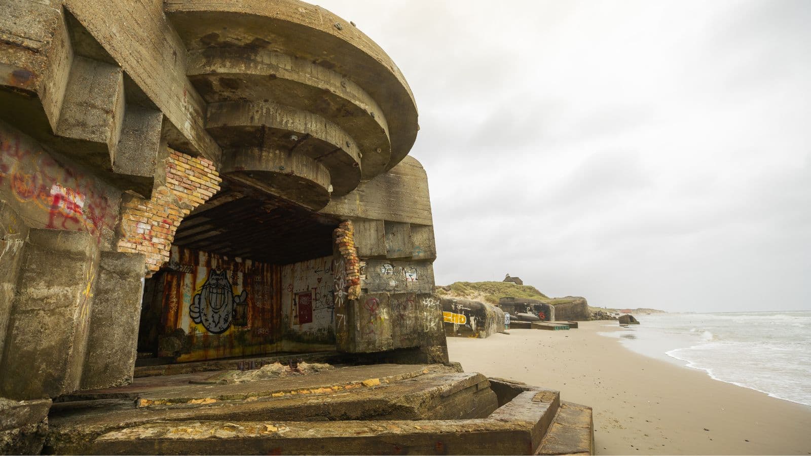 Die Bunker in Løkken und Umgebung