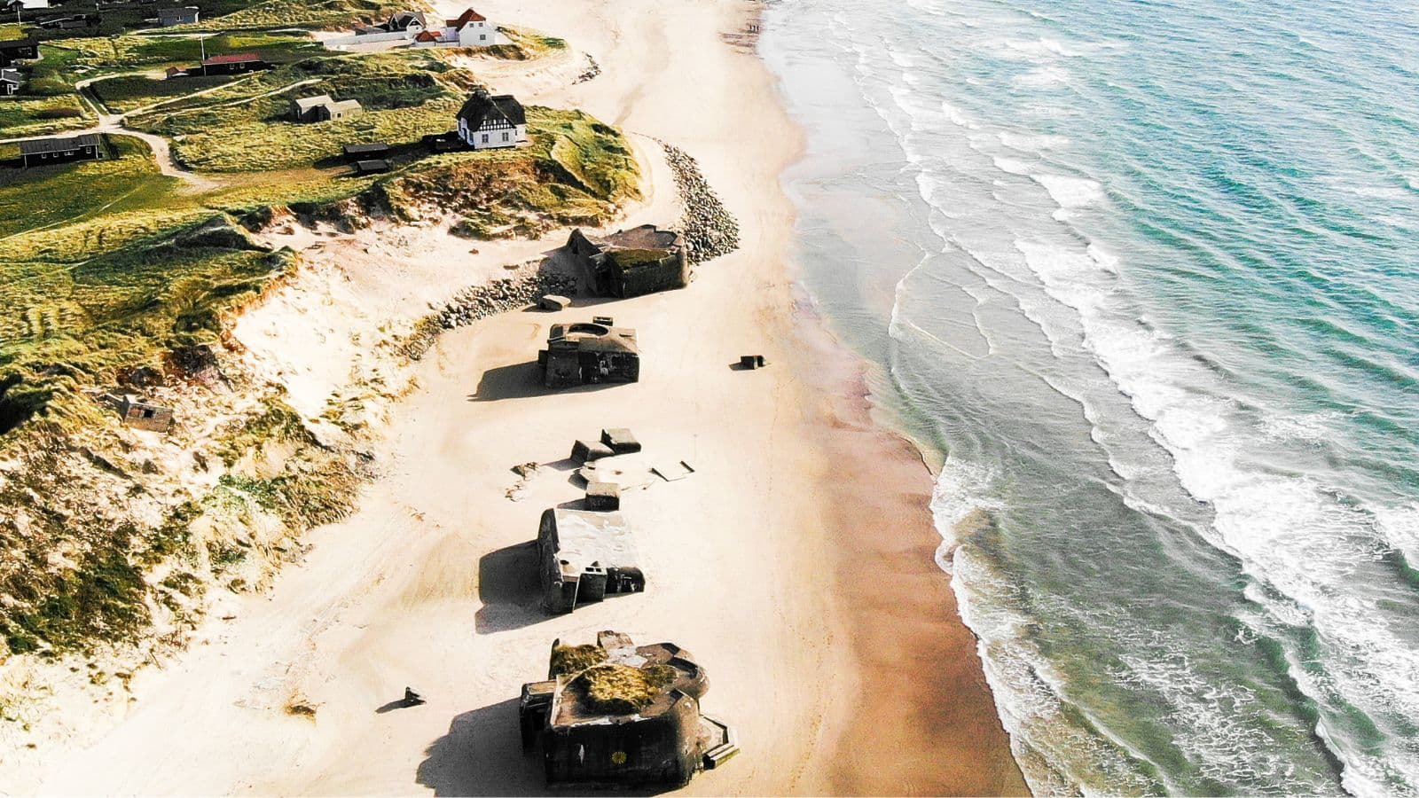 Die Bunker in Løkken und Umgebung