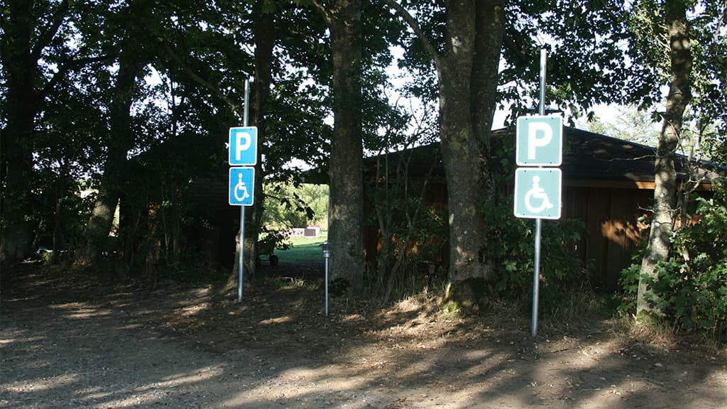 Behindertenfreundlicher Angelplatz